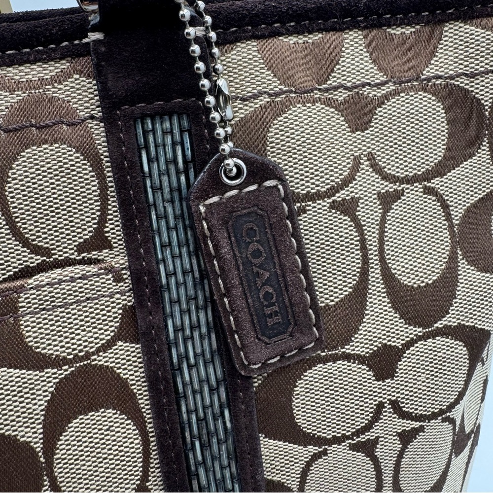 Coach Brown Tote Bag - Picture 4 of 12